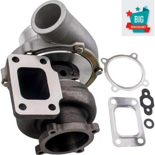 Universal GT35 GT3582 TURBOCHARGER TURBO AR .63 T3 FLANGE GT3540 3.0L-6.0L engines Anti Surge Turbolader 600HP