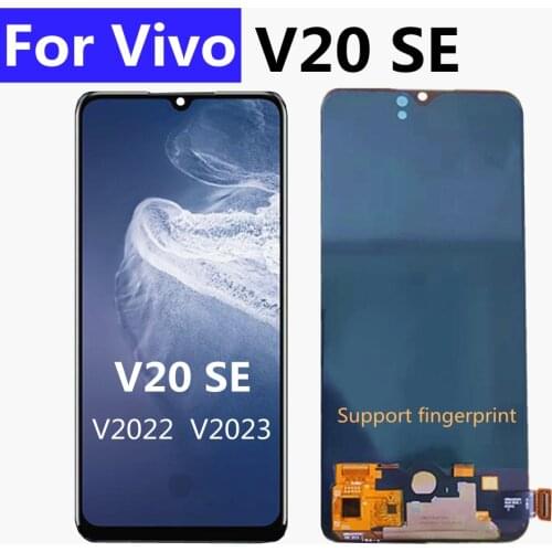 6.44 ” AMOLED For Vivo V20 SE LCD V2022 V2023 Display Touch Screen Digitizer Assembly Replacements for vivo V20SE v20 se lcd