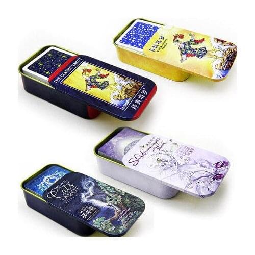 312 Cards 4 Box 1 Cloth Set Tarot Astrology Constellations Fixed Star Universe Fate Love Forecast Analysis Unscramble Card Set