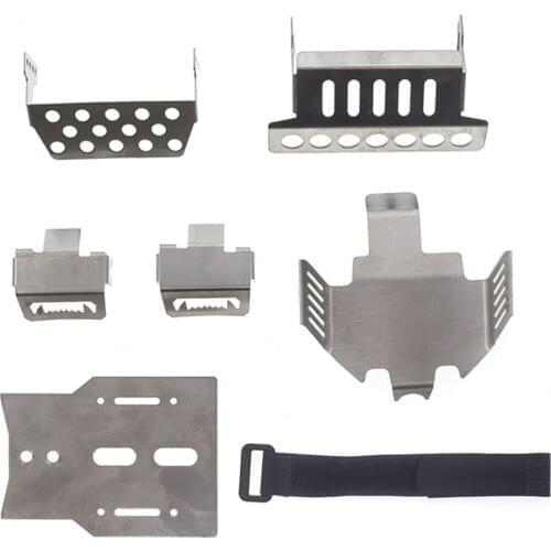 Upgrading parts Chassis Bumper Anti-collision Armor Set For Traxxas TRX4 1/10 RC Toy Car Crawler