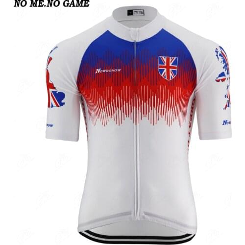 NO ME NO GAME - Pro England National Team Cycling Jersey Men Summer Cool Bike Shirt Road/mtb Racing Cycling Clothing