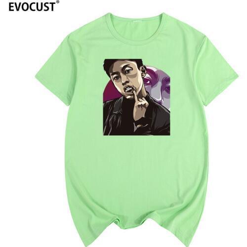 Rich Chigga Hip Hop Streetwear Summer print T-shirt Cotton Men T shirt New women TEE