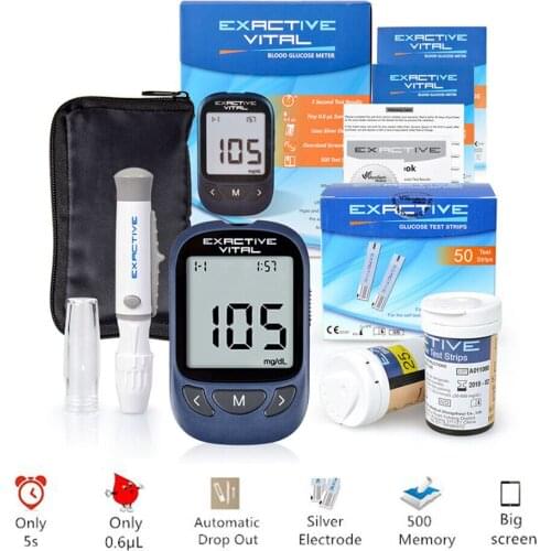 Wholesale Home &Hospital Use Blood Sugar Testing Kit Meter Glucose Meter Testing Machine Monitor For Diabetic