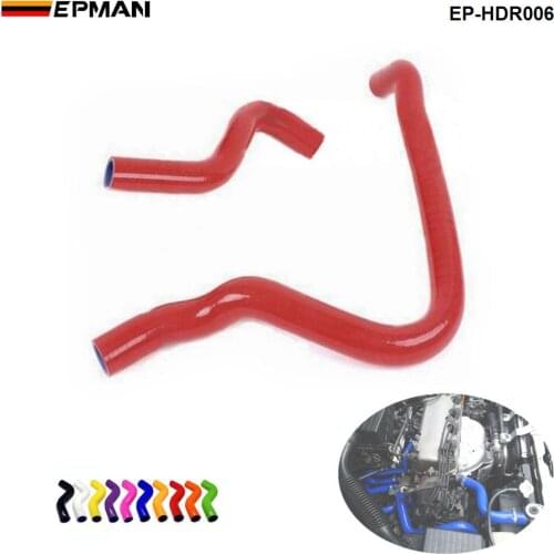 Racing Silicone turbo intercooler Radiator hose kit For Honda Accord EX LX F20 90-93 (2pcs) EP-HDR006