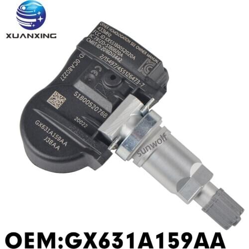 GX631A159AA Tire Pressure Sensor Monitoring System TPMS 433Mhz For LAND ROVER Discovery Freelander Range Rover JAGUAR XE XF XJ I