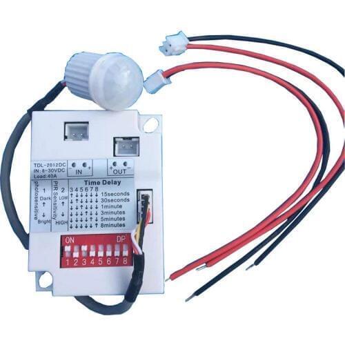 12V PIR switch Infrared Motion Sensor Light switch