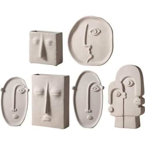 Ceramic Vase Stem Bunch Flower Holder Mini Vase Bud Flower Vase