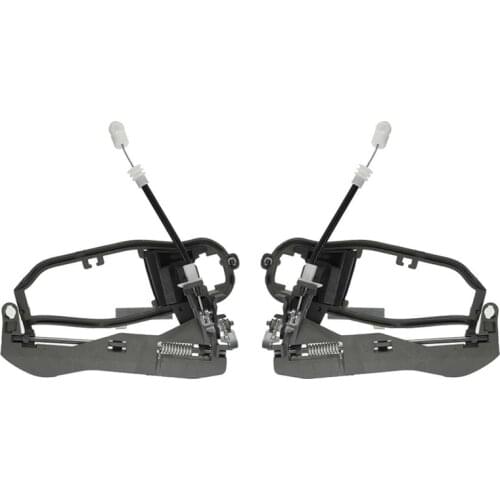 2Pcs Car Interior Door Handle Bracket Front Left Side + Front Right Side For Bmw X5 E53 2000-2007 51218243615 51218243616