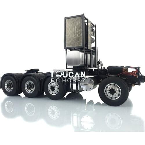 LESU Metal Chassis for 1/14 Scania Tamiya RC Tractor Truck Model Car SAV Servo TH16844