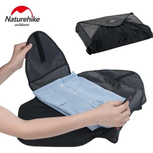 NatureHike Outdoor Travel Kits Portable Shirt Clothes Organizer Case Suitcase Handbag Pouch Divider Container