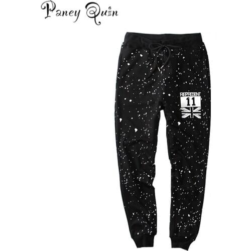 PANEY QUIN Men's Pants With Motney