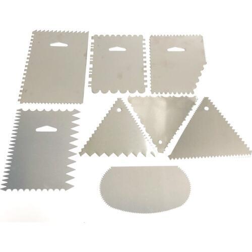 Cake Scraper Smoother Adjustable Fondant Spatulas Cake Edge Smoother Cream Decorating DIY Bakeware Tableware Kitchen Cake Tools