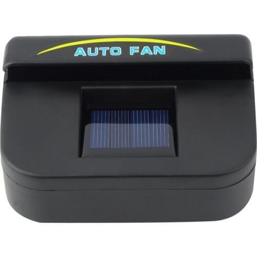 Solar Power Car Window Windshield Air Vent Exhaust Cooler Fan Radiator
