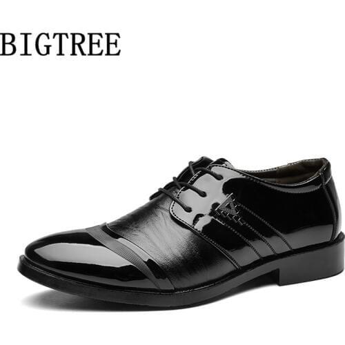 Oxford Shoes For Men Shoes Leather Wedding Dress Office Mens Shoes Formal Classic Shoes Men Sapato Social Masculino Grimentin