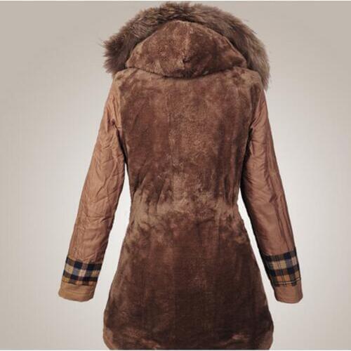 Women Winter Jacket Cotton Velvet Thicken Warm Coat Parka Army Green Large Real Fur Plus Size XXXXXL doudoune femme Unisex XC016