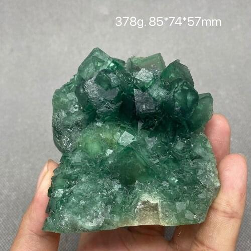100% Natural green fluorite Mineral specimen cluster Stones and crystals Healing crystal Free shipping