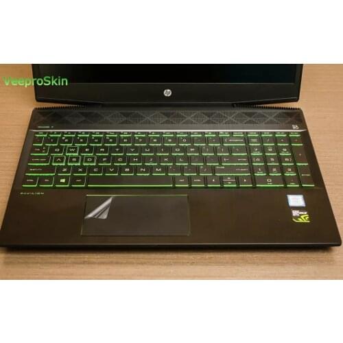2PCS/PACK Matte Touchpad Sticker film For HP Gaming Pavilion 15 2018 2019 15-dk0010tx Trackpad Protector Touch Pad
