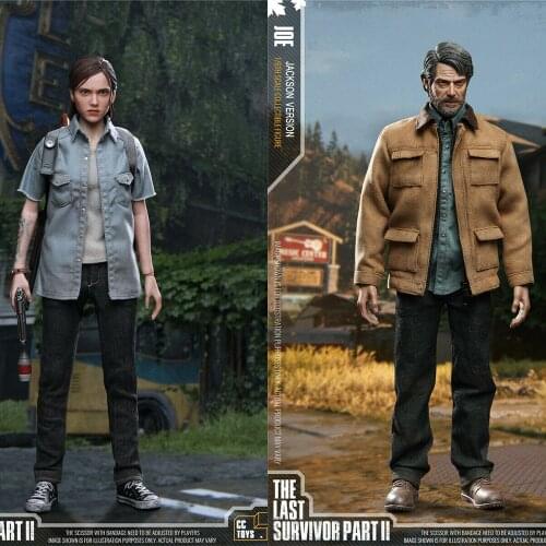 CCTOYS 1:6 The Last of Us 2 Elli Clicker Joe 12"Female Figure CollectIble Toys Pre-sale Item Boys Birthday Gifts