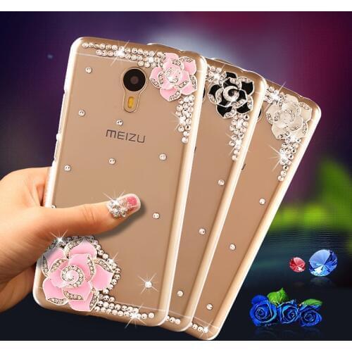 Crystal Bling Case for Meizu M5 M5s M5c M6 M6s 15 16 16s Pro Plus Lite M6 M5 Note 8 9 C9 Pro M8 V8 Pro MX6 MX5 U10 U20 M6T Cover