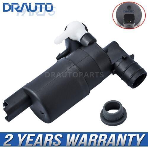 For Citroen C2 C3 I II Picasso Pluriel C4 Coupe Picasso C8 Font Rear Windscreen Washer Pump w/ Grommet
