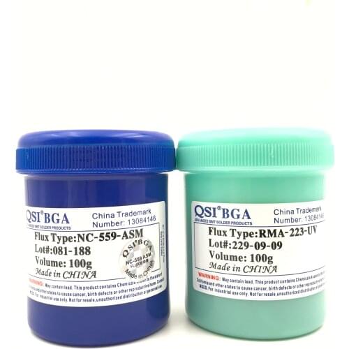 100g RMA-223-UV NC-559-ASM BGA PCB Flux Paste No-Clean Solder / SMD Soldering Paste Flux Grease flux rma 223 559