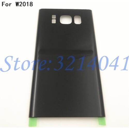 Good quality Original 4.2 inches For Sansung W2018 Case Back Cover Glass Rear Door Housing Replacement Battery back Cover