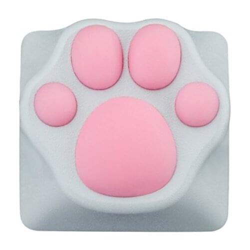 Personality Customized ABS Silicone Kitty Paw Artisan Cat Paws Pad Keyboard keyCaps for cherry MX Switches G88D