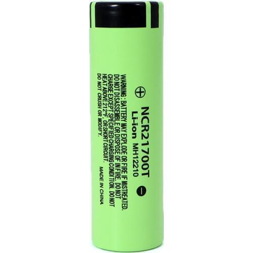 3.7V NCR21700T li-lon battery 4800mAh 15A power 5C Rate Discharge ternary lithium batteries DIY Electric car battery pack