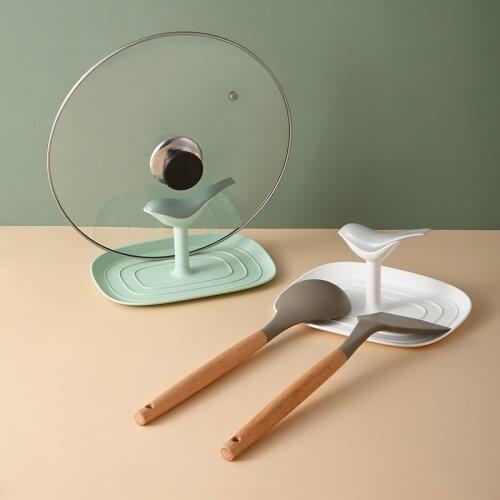 Multi-function Kitchen Spatula Holder Soup Spoon Household Spoon Chopstick Rack Pot Cover Rack Restaurant Storage Rack Supplies