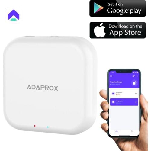 Adaprox Bridge WiFi Gateway Tuya For Google Alexa Control Bluetooth-compatible Devices For Adaprox Smart Fingerbot Robot