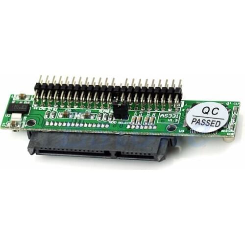 2.5" Male IDE To 7+15 Pin Female SATA HDD SSD Converter Adapter For laptop