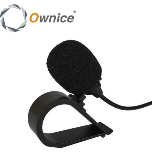 Special Car Audio Microphone 3.5mm Jack Plug Stereo Mic Mini Wired External Car Microphone For Ownice DVD