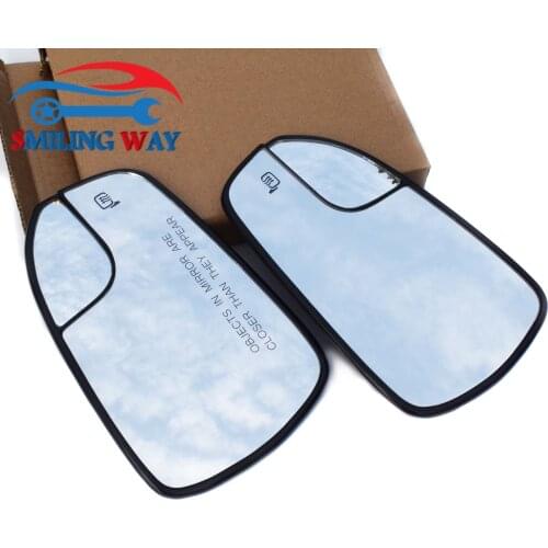 Left Right View Mirror Glass Power Heated For Ford Fusion 2013 2014 2015 2016 2017 2018 2019 2020 # DS7Z-17K707-F DS7Z-17K707-A