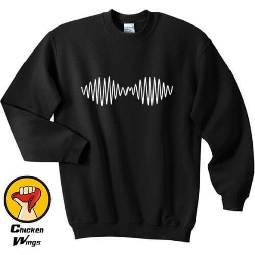 Arctic Monkeys Sound Wave Sweatshirt Top Rock Band Concert - Album High Crewneck Sweatshirt Unisex More Size and Color-A197