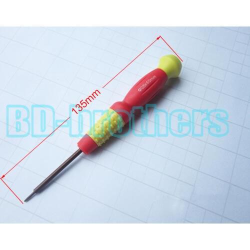 4 x 135mm S2 Steel Magnetic Screwdriver (0.8Pentalobe / 1.5 Phillips / 2.0 Straight / T4 / T5 / T6) for iPhone Samsung 1200pcs