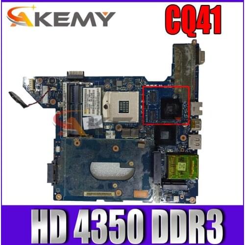 Akemy 590329-001 NAL70 LA-4107P For HP Compaq CQ41 Laptop motherboard HM55 ATI Mobility Radeon HD 4350 DDR3