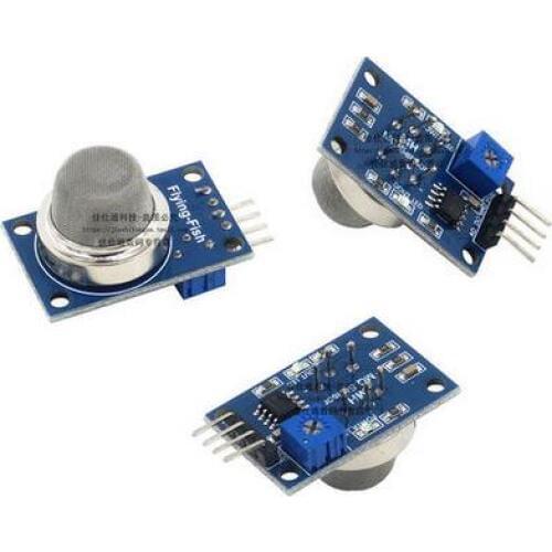 Free Shipping5PCS MQ-2 MQ2 Smoke Gas Sensor Dual TTL/Analog ZYMQ-2 Gas Sensors Module For Arduino DC 5V Long Life Rapid Response