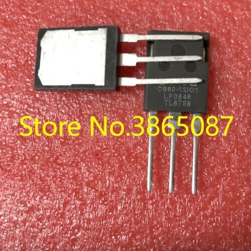 CS60-12IO1 CS60-12I01 CS60-12101 CS60-121O1 CS60-12lO1 ISOPLUS247 PLUS247 Phase Control Thyristor SCR 10PCS/LOT ORIGINAL NEW