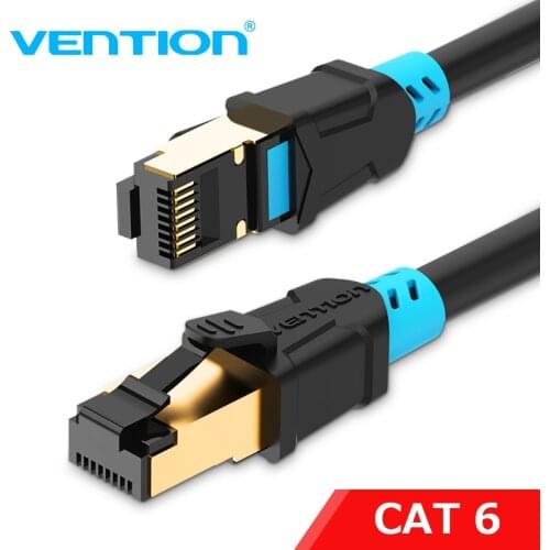Vention Ethernet Cable CAT6 Lan Cable RJ45 Patch Cord Cable Shielded Twisted Network Ethernet for Computer Router Cable Ethernet