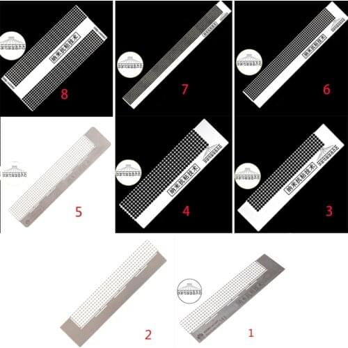 Stainless Steel DIY Drawing Ruler Square Round Drill Diamond Painting Tools Handmade Embroidery Accessories Gift For Beginner