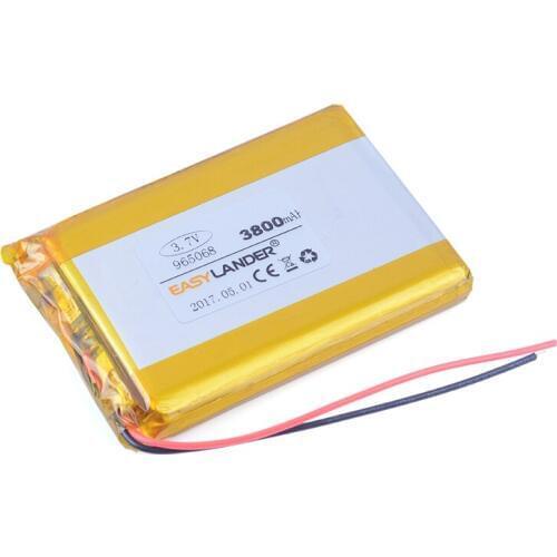 965068 3.7V 3500mAh Rechargeable li-Polymer Li-ion Battery For E-book Vedio power bank Tablet PC mobile dvd Speaker 955070