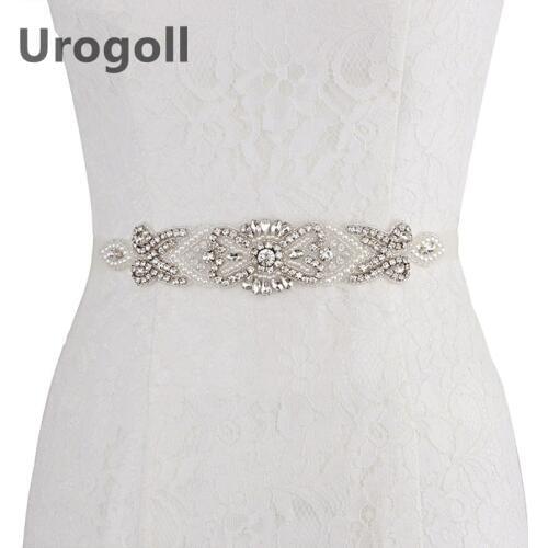 Fashion Crystal Rhinestones Women Evening Party Prom Dresses Accessories Wedding Headwear Belt Waistband Bridal Sashes Belts