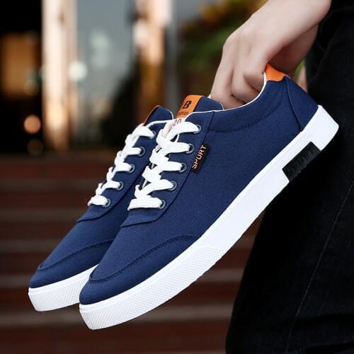 Sneakers men shoes man footwear 2021 fashion lace-up casual shoes men sneakers breathable canvas vulcanized shoes male tennis