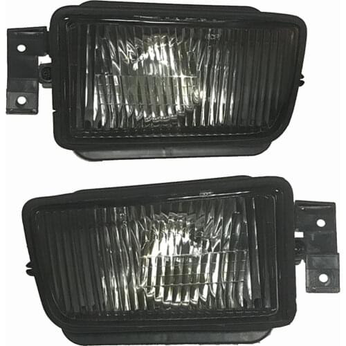 RH&LH Pair Foglight For BMW 5 Series E34 Front Fog light lamp Smoke Lens 1988 1989 1990 1991 1992 1993 1994 1995