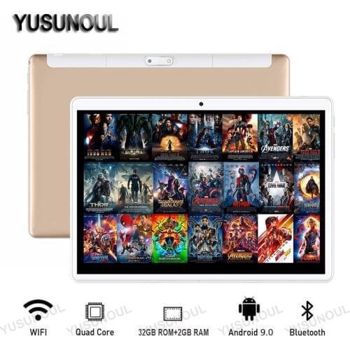 Sales!!2+32GB New Google 3D Stereo Dual Speakers 10 inch Tablet Pc Android 9.0 3G Phone Call WiFi GPS Bluetooth 10.1" Tablets PC