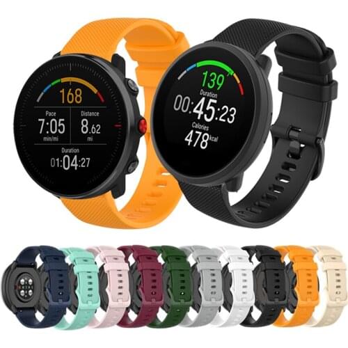 Silicone Replacement Strap for Polar Vantage M/Grit X Smart Watch Band Bracelet for Polar Ignite/Unite Wristband Strap Accessory