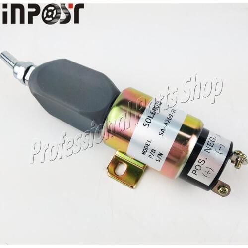 Solenoid for Komatsu PC78US-6 PC60-7 PC128UU-1 PC75UU-2 Excavator with S4D95L SA-4269-24