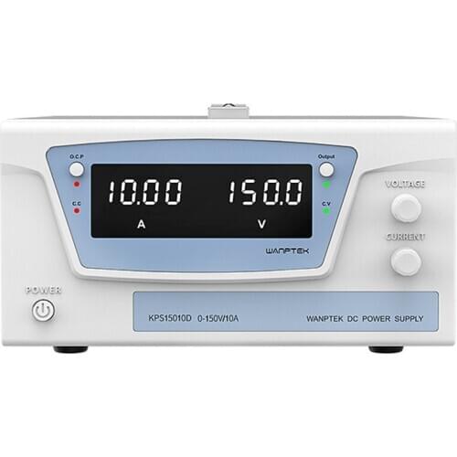 10A 150V 1.5KW LED Digital Lab Bench Power DC Regulated Switching Power Supply For Product Aging Research Tests KPS15010D