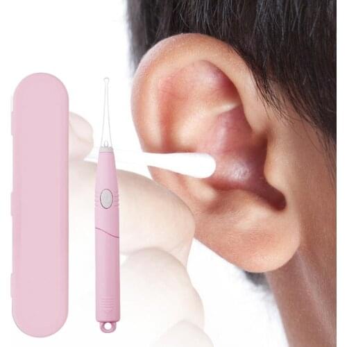 Luminous Ear Canal Remover Earpick Easy to Use Glitch-free PVC Luminous Ear Wax Remover for Household Easy to Use