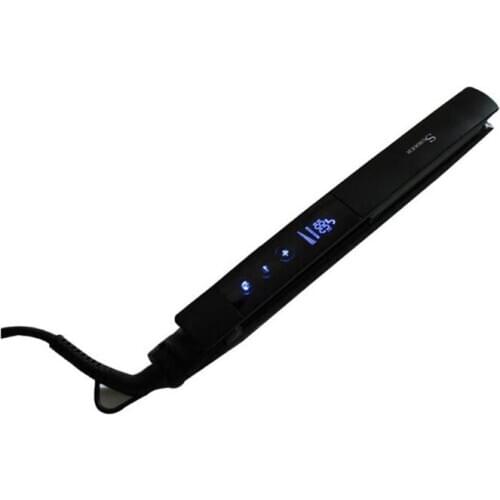 Surker electric hair straightener straightening iron hair styling LED touch screen Negative ion straight hair 3D floating plate